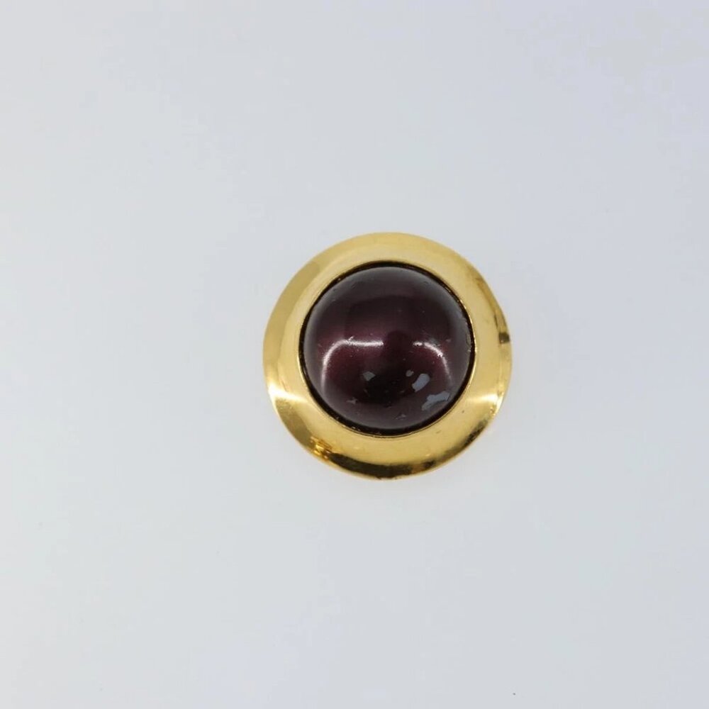 CHANEL Earring metal Gold CC Auth am9379 - Picture 2 of 9
